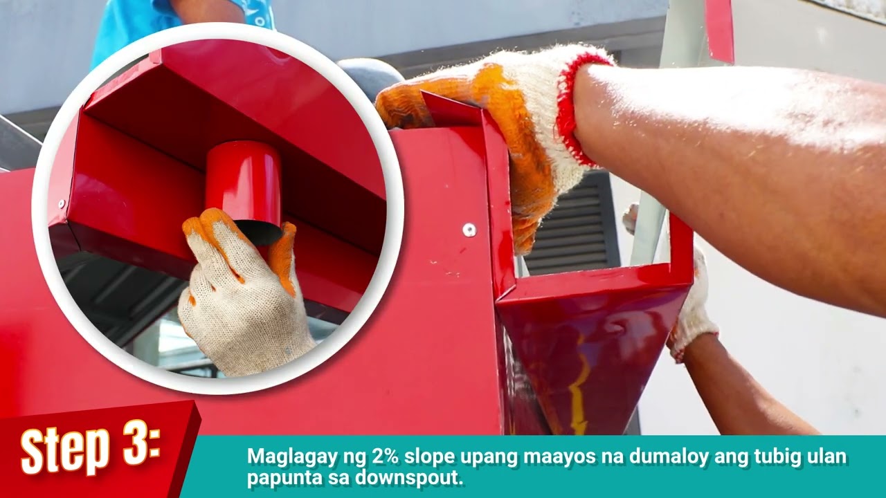Tamang Pag Install ng Box Gutter