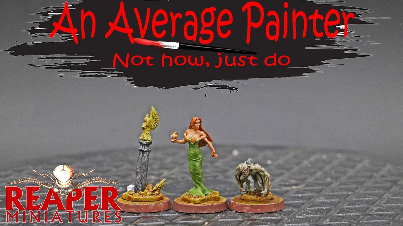 TIMELAPSE - Painting Siobhana, Vampire Noble (03150) from Reaper Miniatures