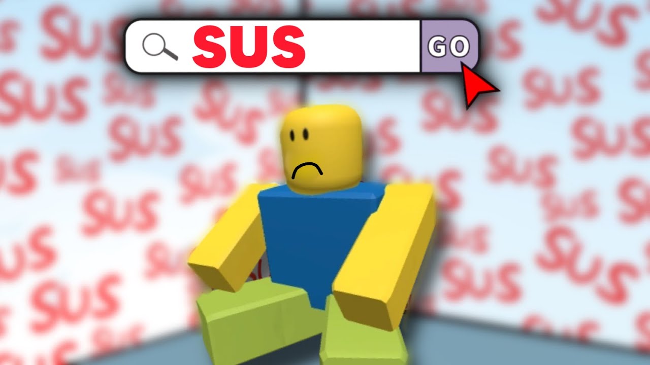 Я поискал «SUS» в Roblox, вот что я нашел..