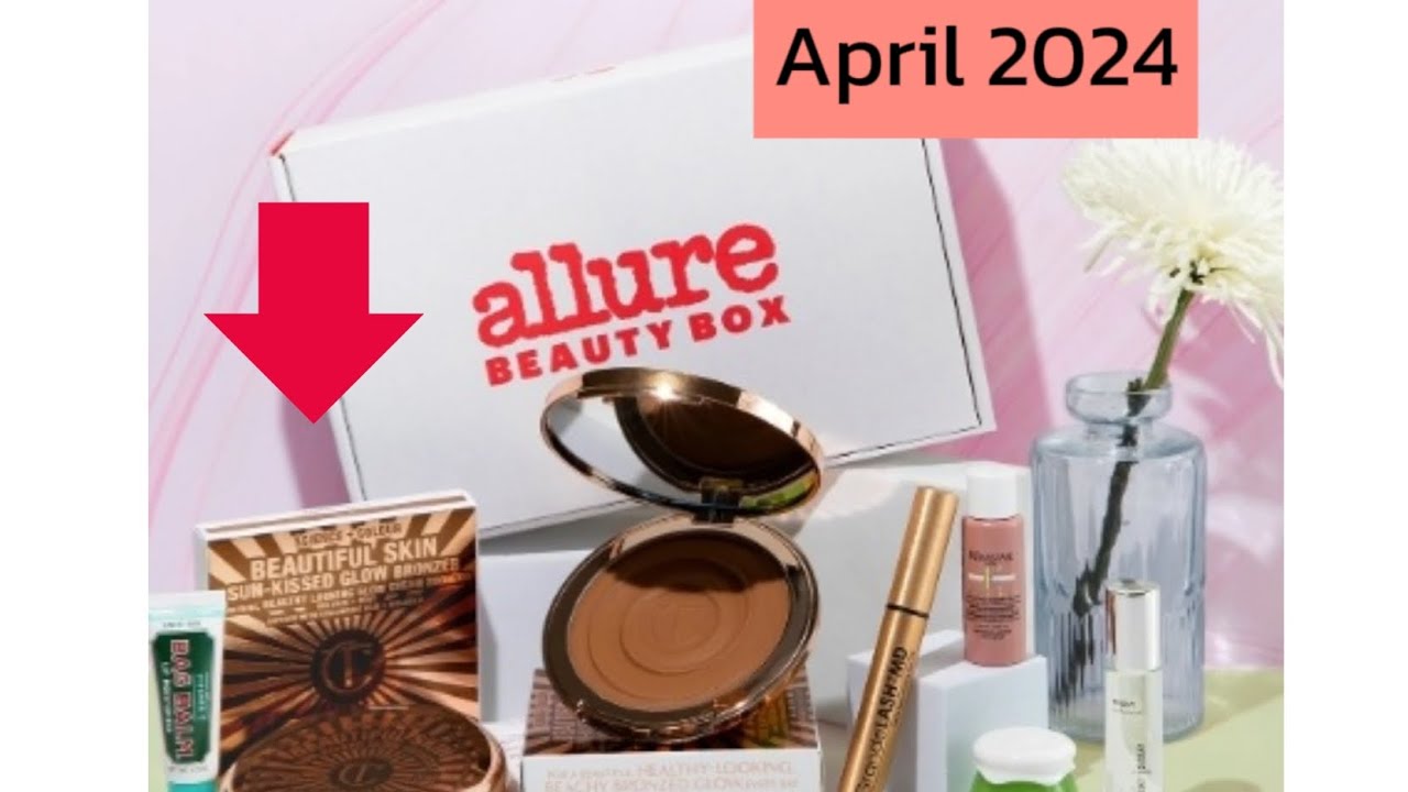 ALLURE APRIL 2024/CHARLOTTE TILLBURY/UNBOXING/SUBSCRIPTIONS