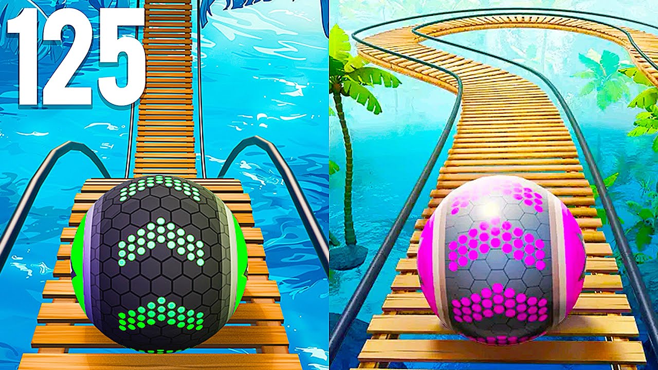 Going Balls SpeedRun Vs Rollance Adventure Balls Gameplay 