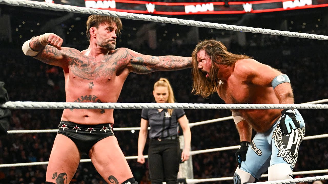 CM Punk vs AJ Styles RAW 1/26/2026 Highlights