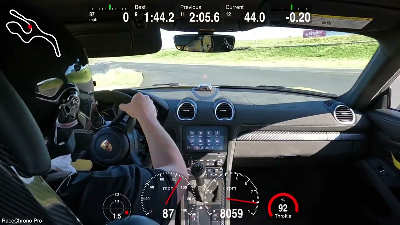 Porsche 718 Cayman GT4 RS - Sonoma - 1:41.18