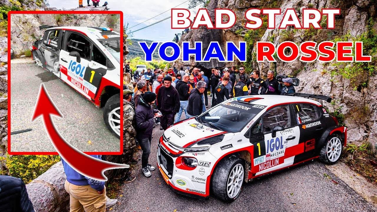💥 ROSSEL CRASH  ❌ 🇫🇷 Rallye Critérium des Cévennes 2025 | TARMAC FRANCE ACTION | DAY 1 Highlights