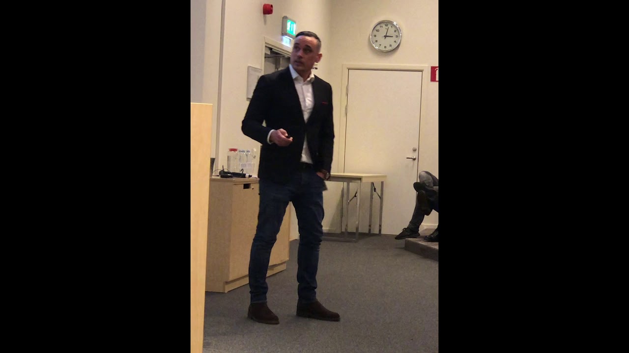 Jonas Nilsson  f&ouml;rel&auml;ser om l&auml;rarens ledarskap under SETT, Stockholm 2019