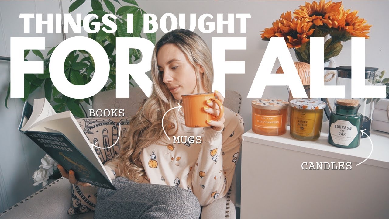 Fall Mug, Sweater & Candle Haul 🕯️