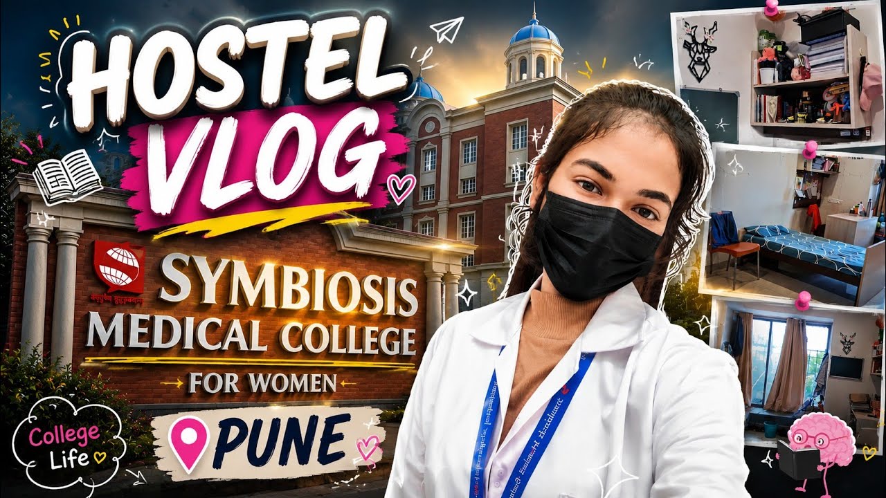 Hostel Life at Symbiosis Medical College | A Day in My MBBS Hostel #symbiosispune #smcw