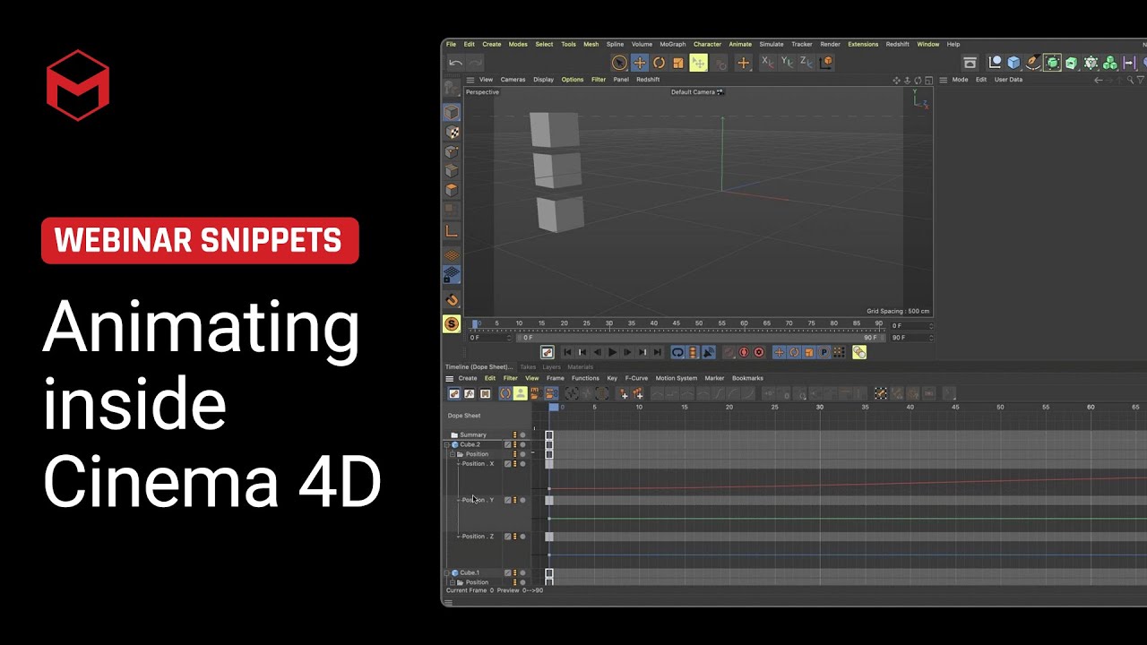 Анимация в Cinema 4D