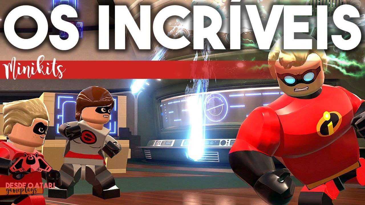 Confronto Com o Hipnotizador | Todos os Minikits | LEGO Os Incríveis | Guia 100% Detonado | DOA