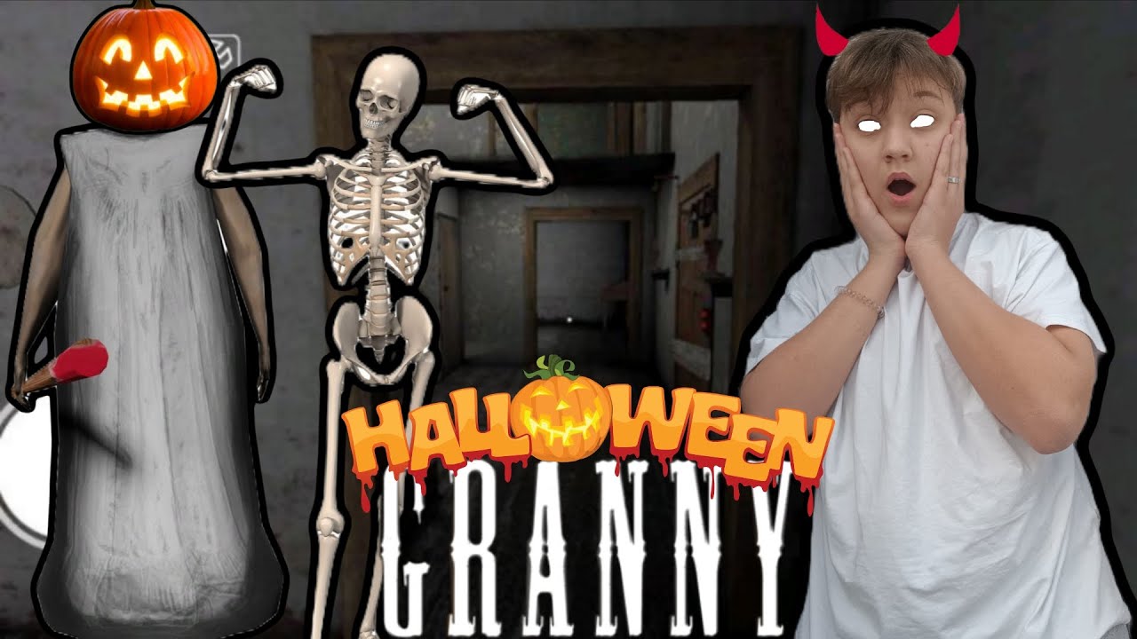 Пытаюсь пройти granny (Halloween дополнение)