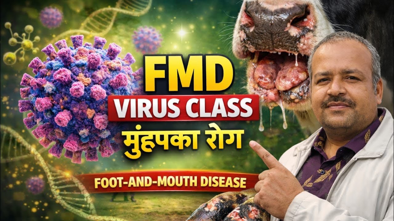 FMD virus explained : सही इलाज क्या है  ?| खुर पका मुँह पका बीमारी |