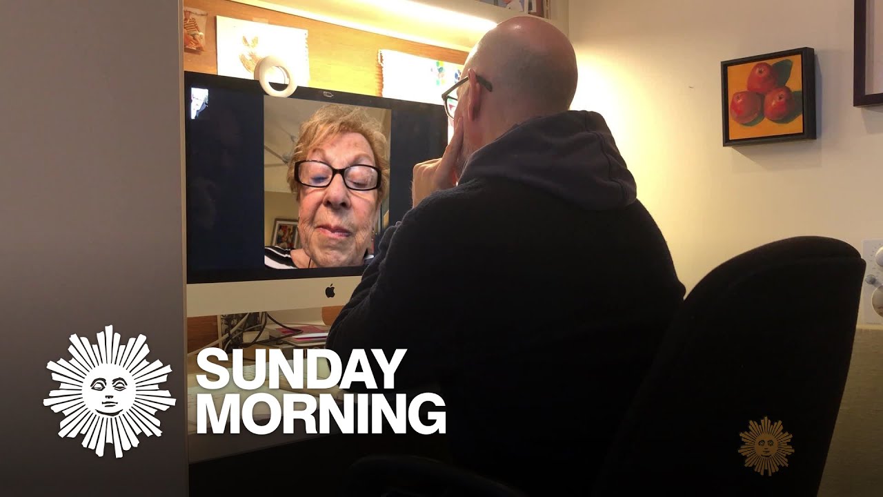Josh Seftel and his mother, on hold