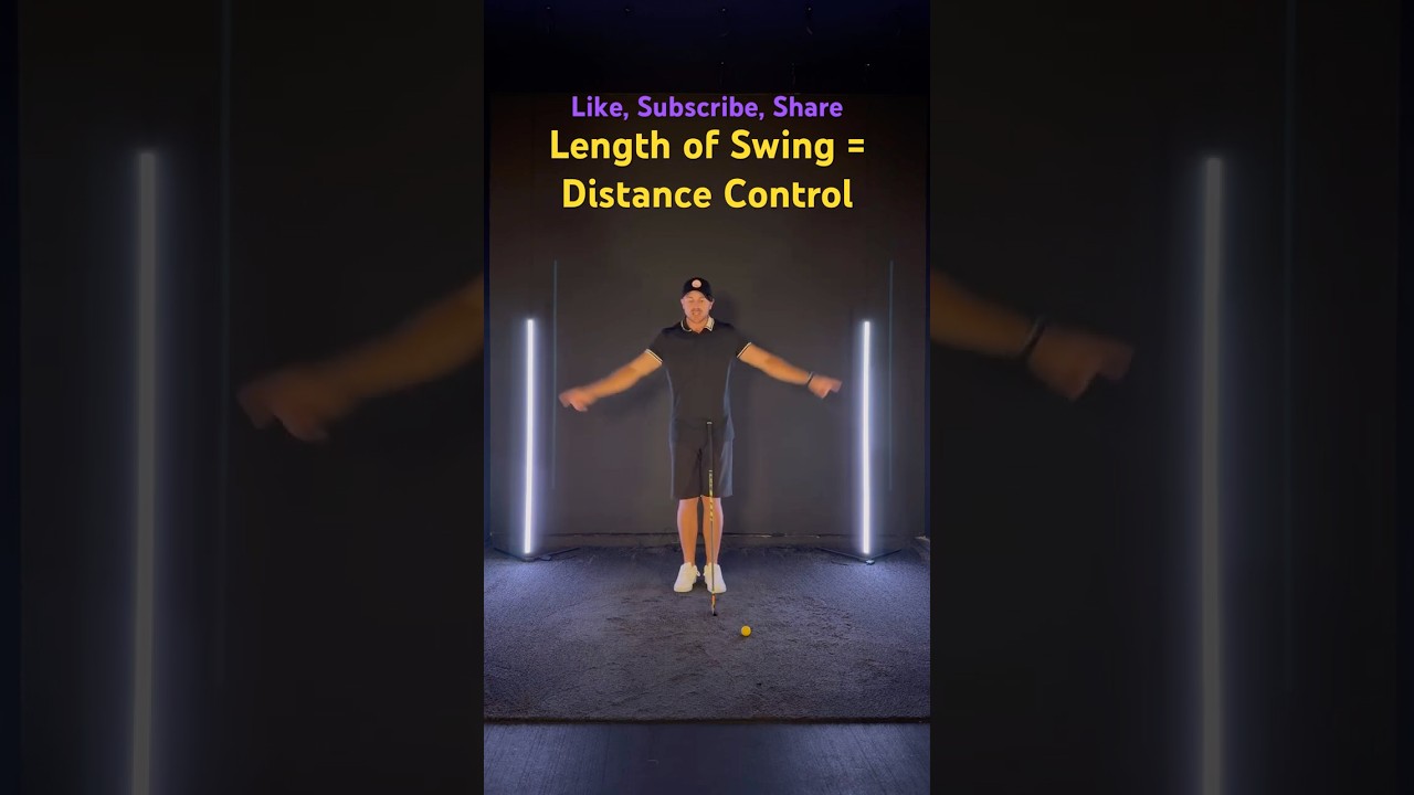 Golf Fundamentals: Control the Length of your swing, to Control your Speed / Distance