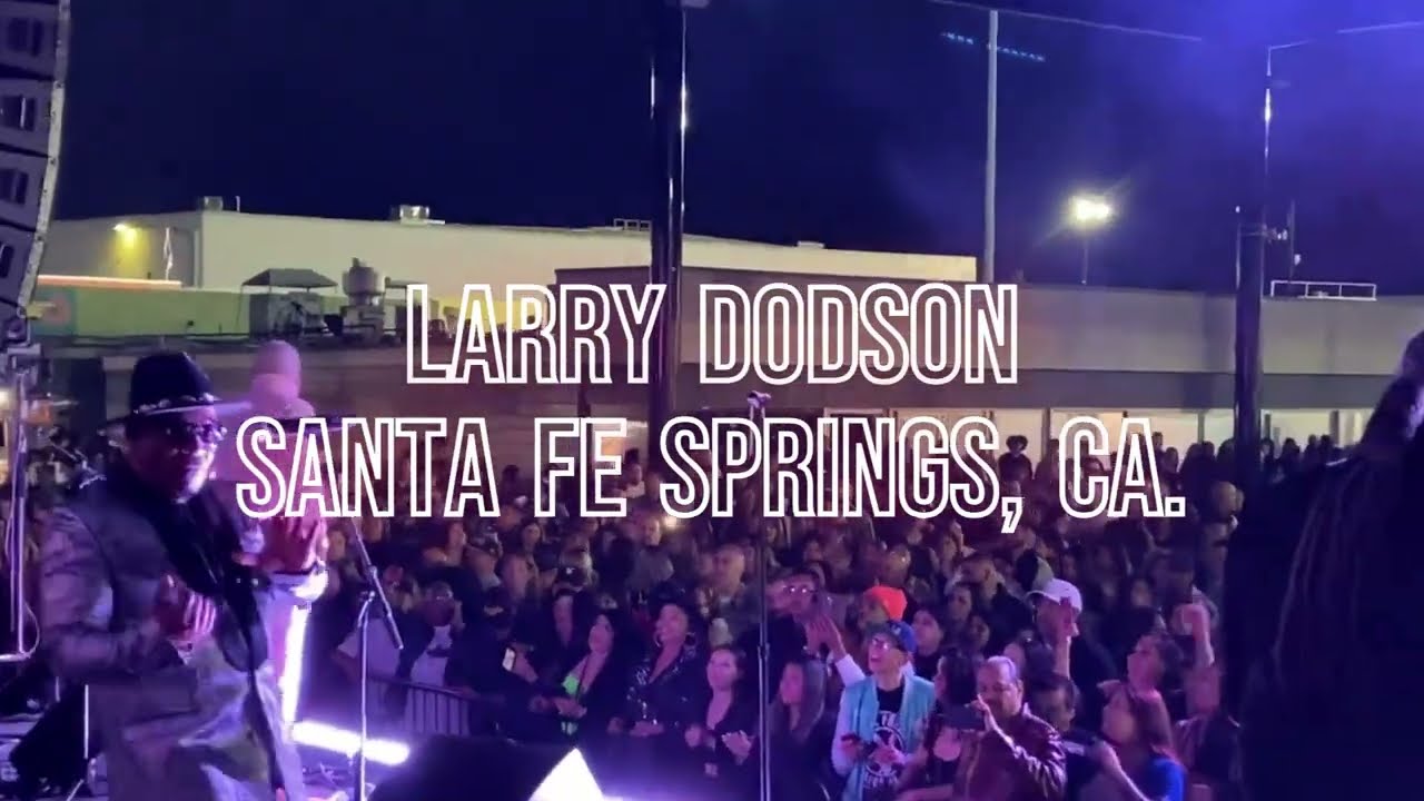 Larry Dodson (Bar-Kays) Holy Ghost, Freakshow and throws fire @the Santa Fe Springs crowd 2023.