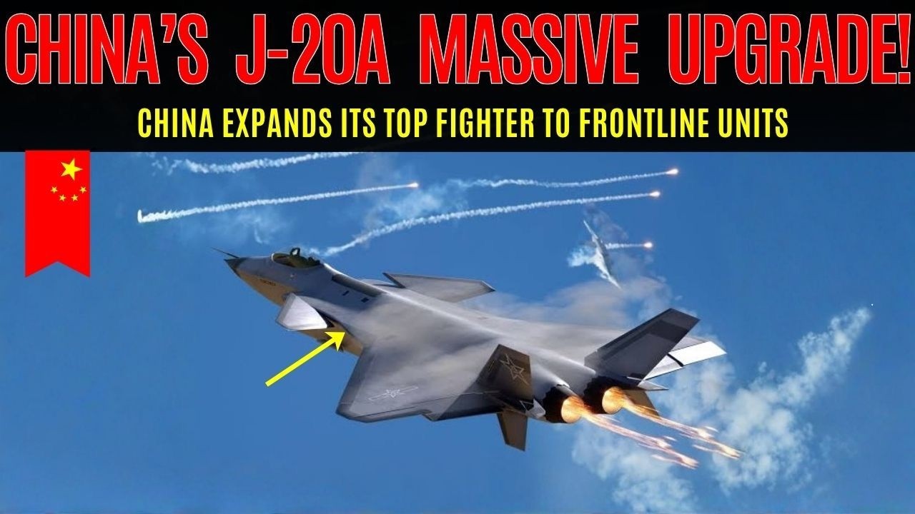 Modernizacja chińskiego J-20A właśnie stała się znacznie poważniejsza!