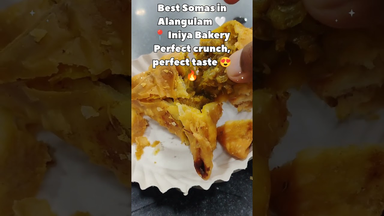 Best Somas in Alangulam 😍 | Crispy & Tasty Somas Vlog