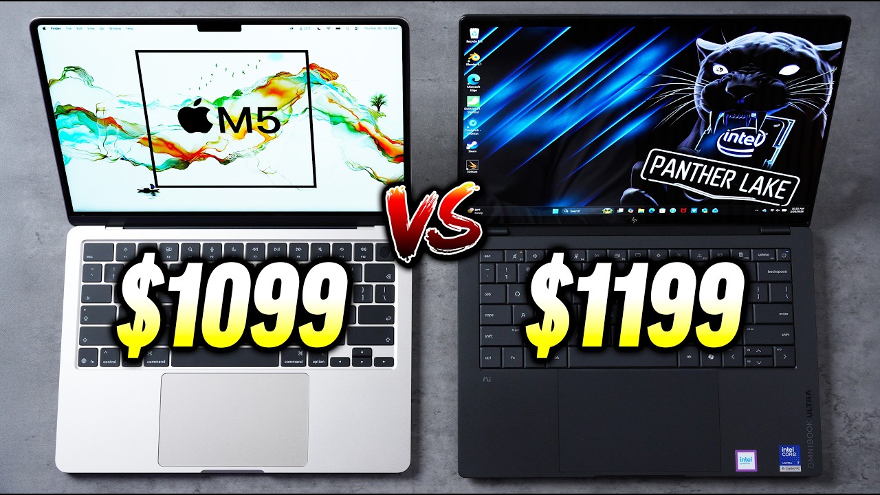 HP превзошла MacBook Air с процессором M5..!? 🤯