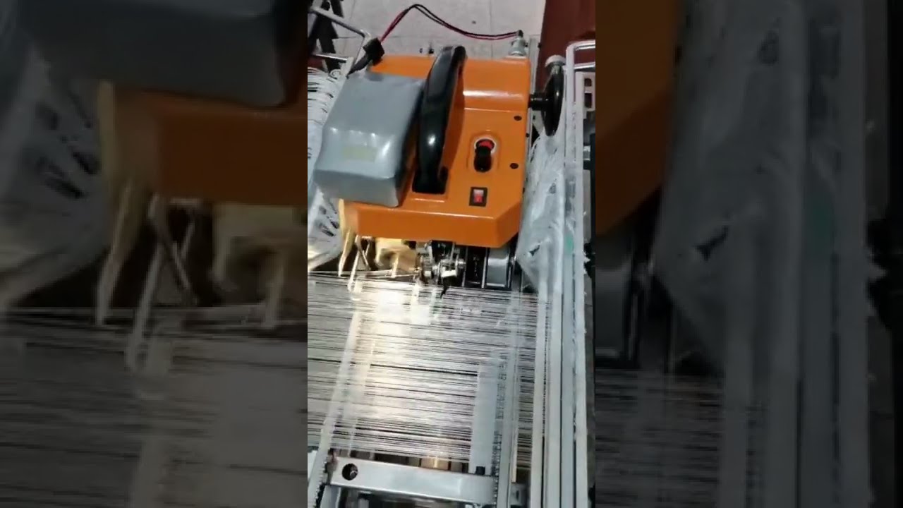How to operate knotting machine | Warp knotting machine operation