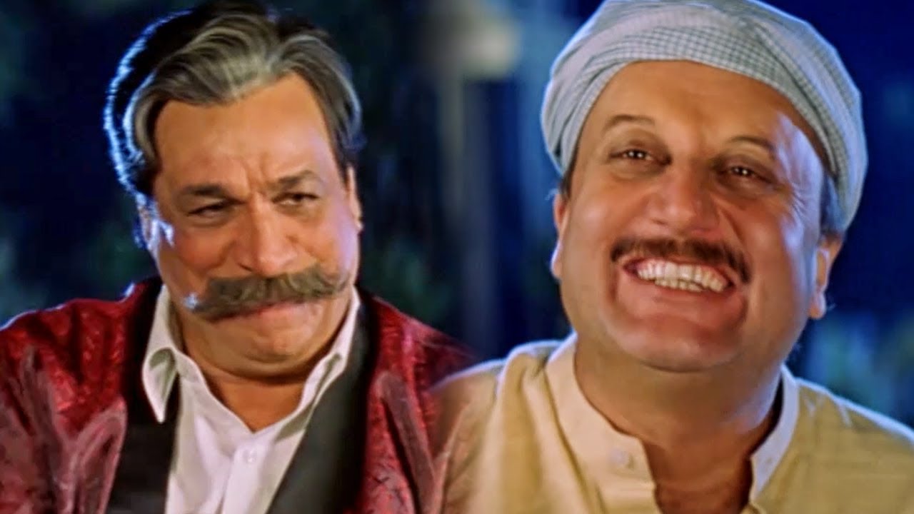 अनुपम खेर सिगरेट जलाने को बोल रहा है कादर खान को