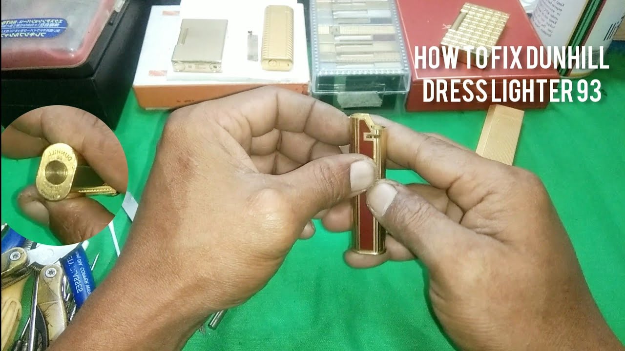 how to fix a Dunhill dress lighter