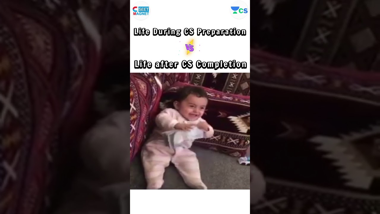 Life before & after | Company Secretary | Funny |  #csexam #cseetmagnet #memes #shorts #csamitvohra