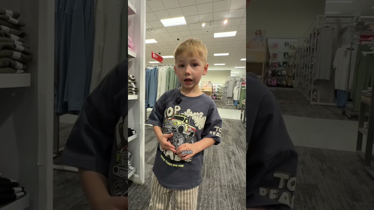 Моя 4-летняя дочь выбрала мне новый наряд в Target! #семейныйвидеоблог #шоппинг