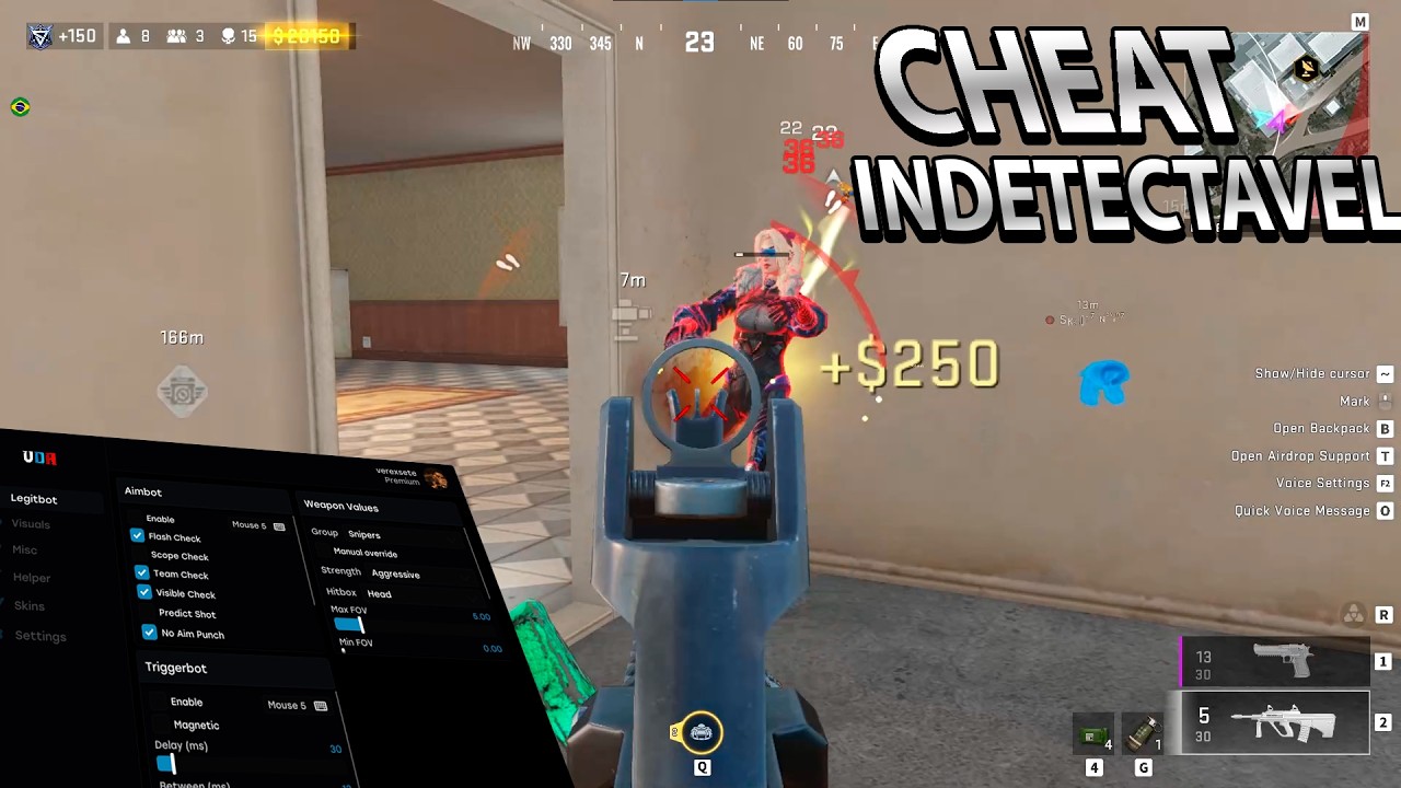 O MELHOR CHEAT PARA BLOOD STRIKE PC | ATUALIZADO GR&Aacute;TIS?💀