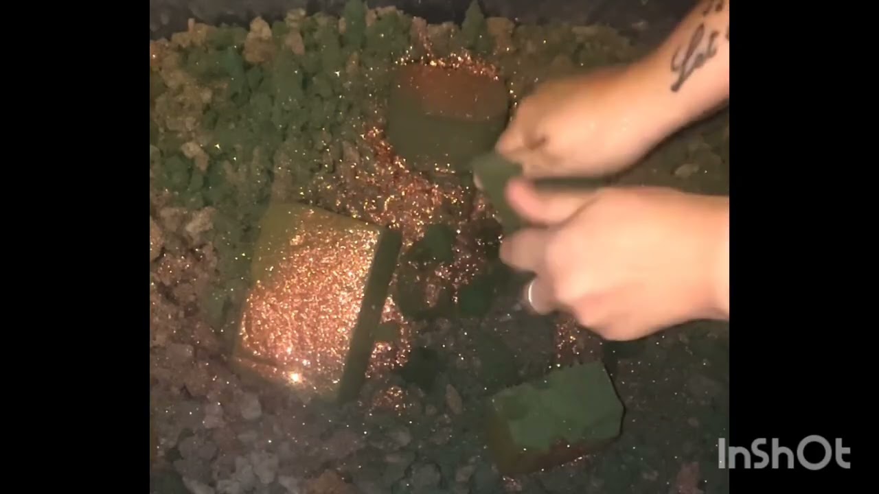 ASMR amazing floral foam crunch 🤤😍 satisfying crunch 😍😍