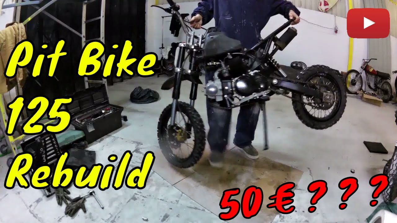 Como Restaurar uma Pit Bike ! Part.2