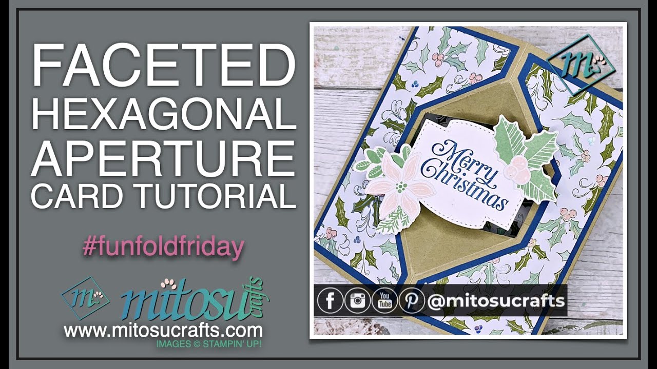 Faceted Hexagonal Aperture Card | 