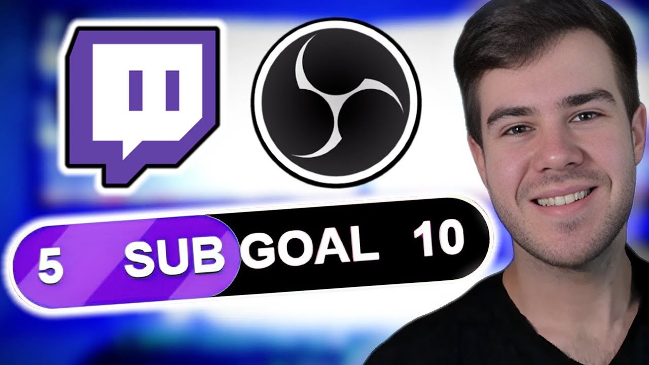Как добавить цель Twitch Sub Point в свою трансляцию ✅ (для новичков)