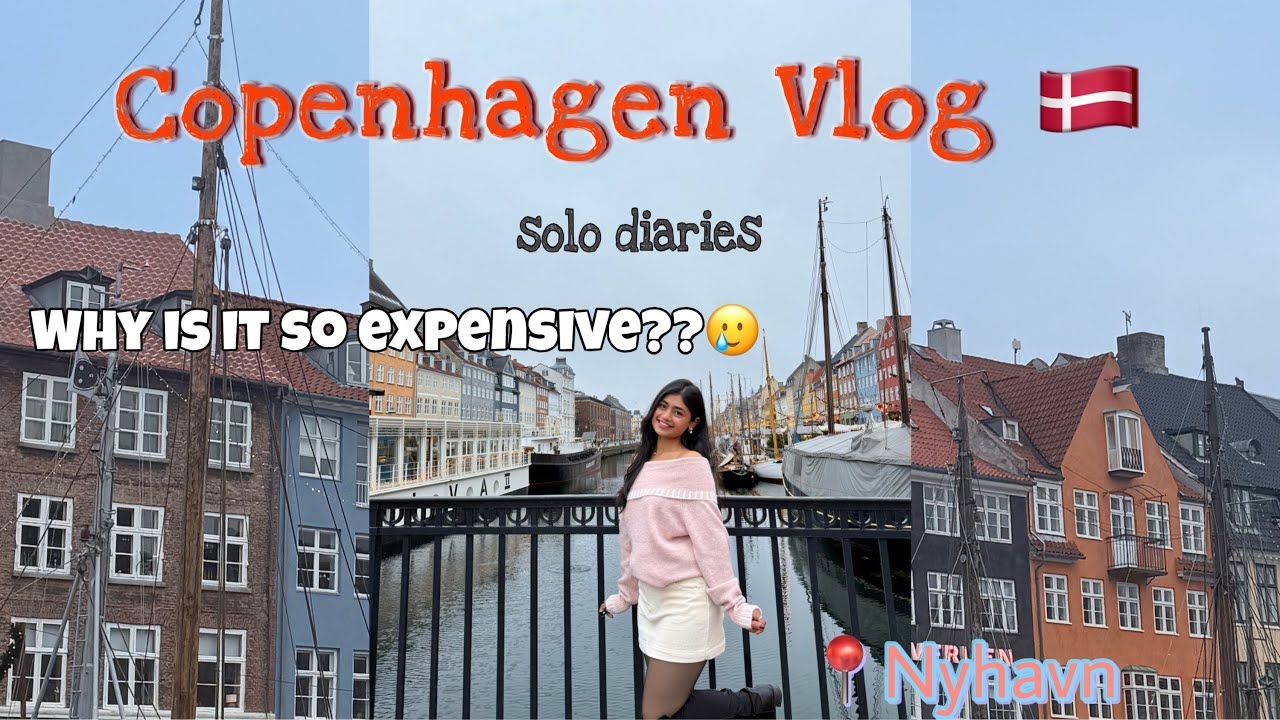 Spend a day with me in Copenhagen, Denmark 🇩🇰.#travel #denmark #copenhagen #solo #europe #traveller 