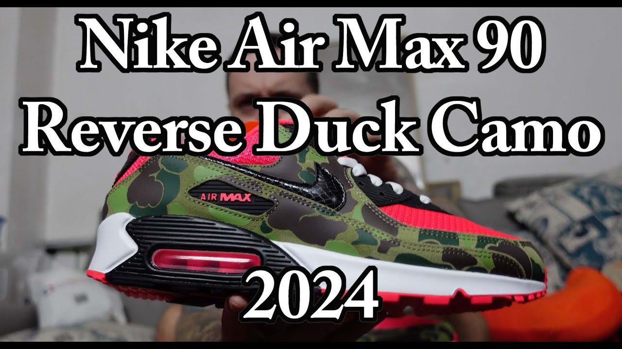 Nike Air Max 90 Reverse Duck Camo 2024, Review Size Guide And On Feet. A Bit Too Pink?