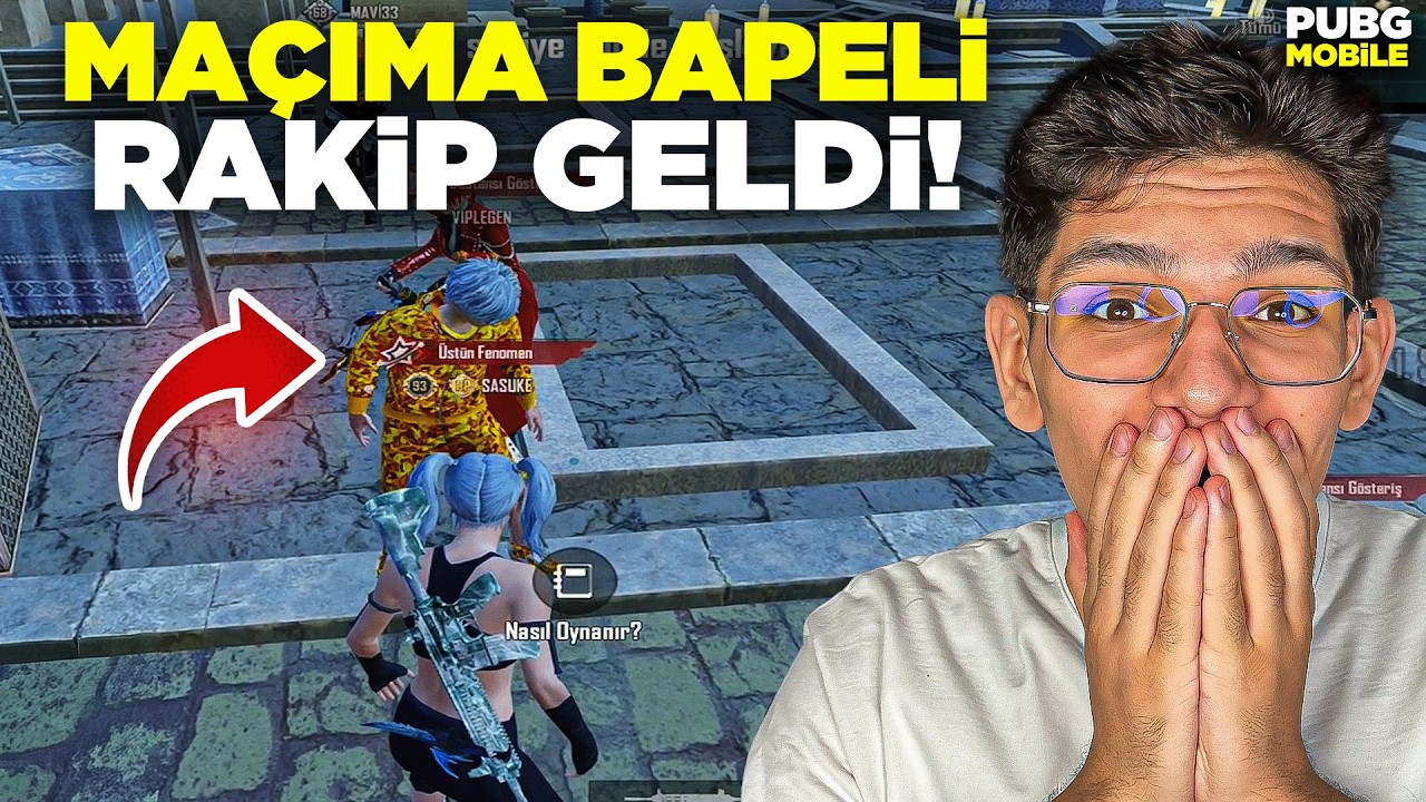 MAÇIMA SAĞLAM BAPELİ EKİP GELDİ! 61 KİLL ALDIM - PUBG MOBİLE