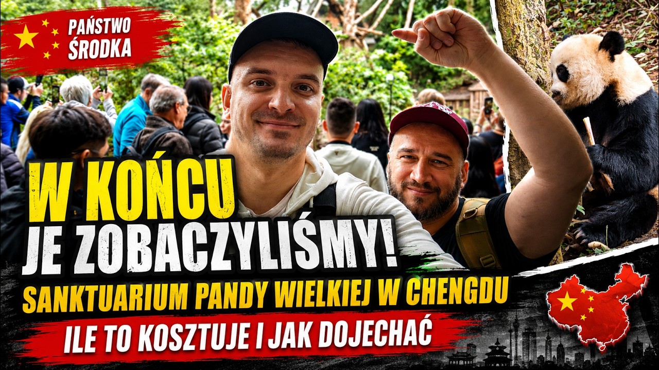 PANDA WIELKA. Jedziemy do Sanktuarium Pandy w Chengdu. Ile kosztuje i jak dojechać Ep.008 4K