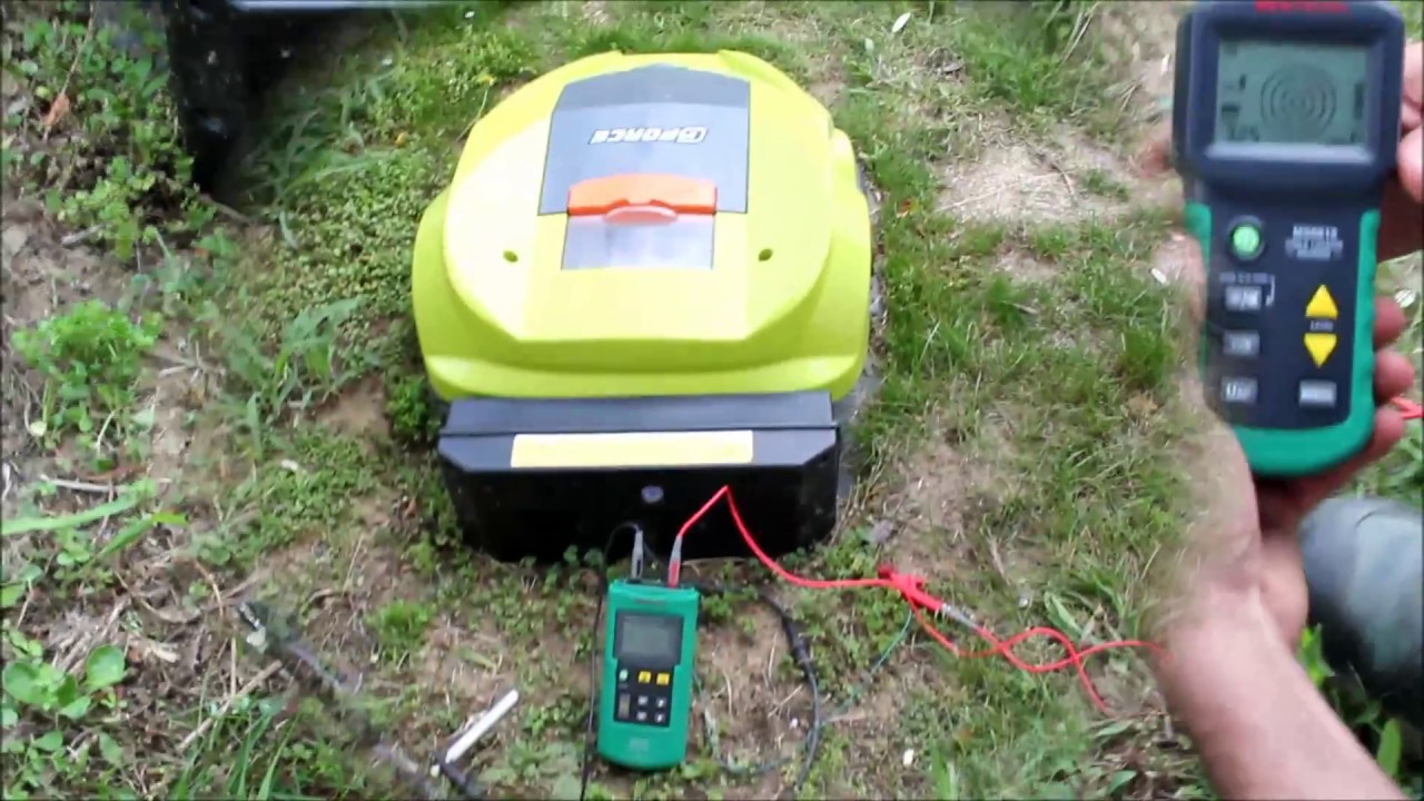 Localizzatore rottura del cavo perimetrale di robot rasaerba