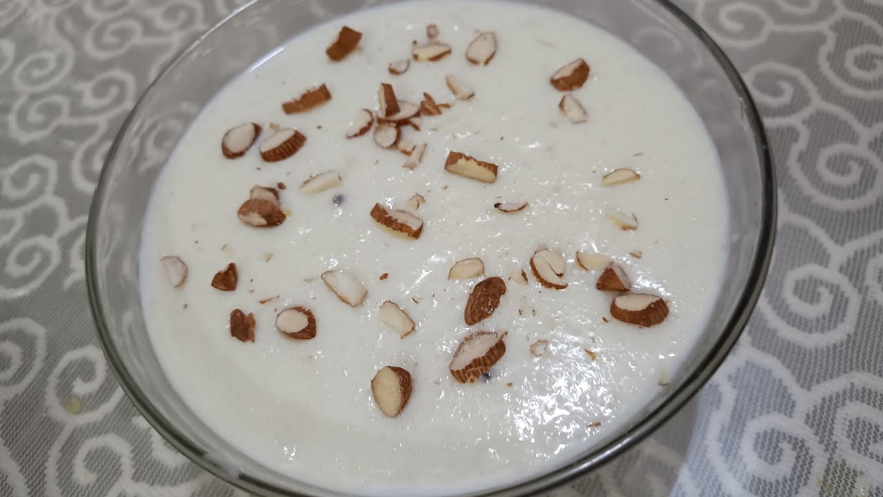 Shahi Rice Kheer Recipe| Ground Rice Pudding Recipe 