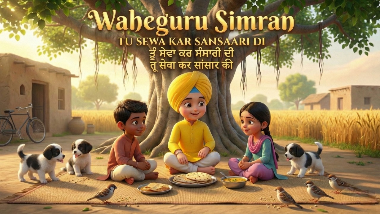 ✨ Waheguru Simran | Tu Sewa Kar Sansaari Di | ਤੂੰ ਸੇਵਾ ਕਰ ਸੰਸਾਰੀ ਦੀ | तू सेवा कर सांसार की ✨