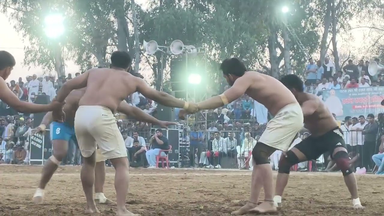 Bahuakbar vs alewa circle 🔴 kabaddi very high voltage match at Rakhi Shahpur Hisar 