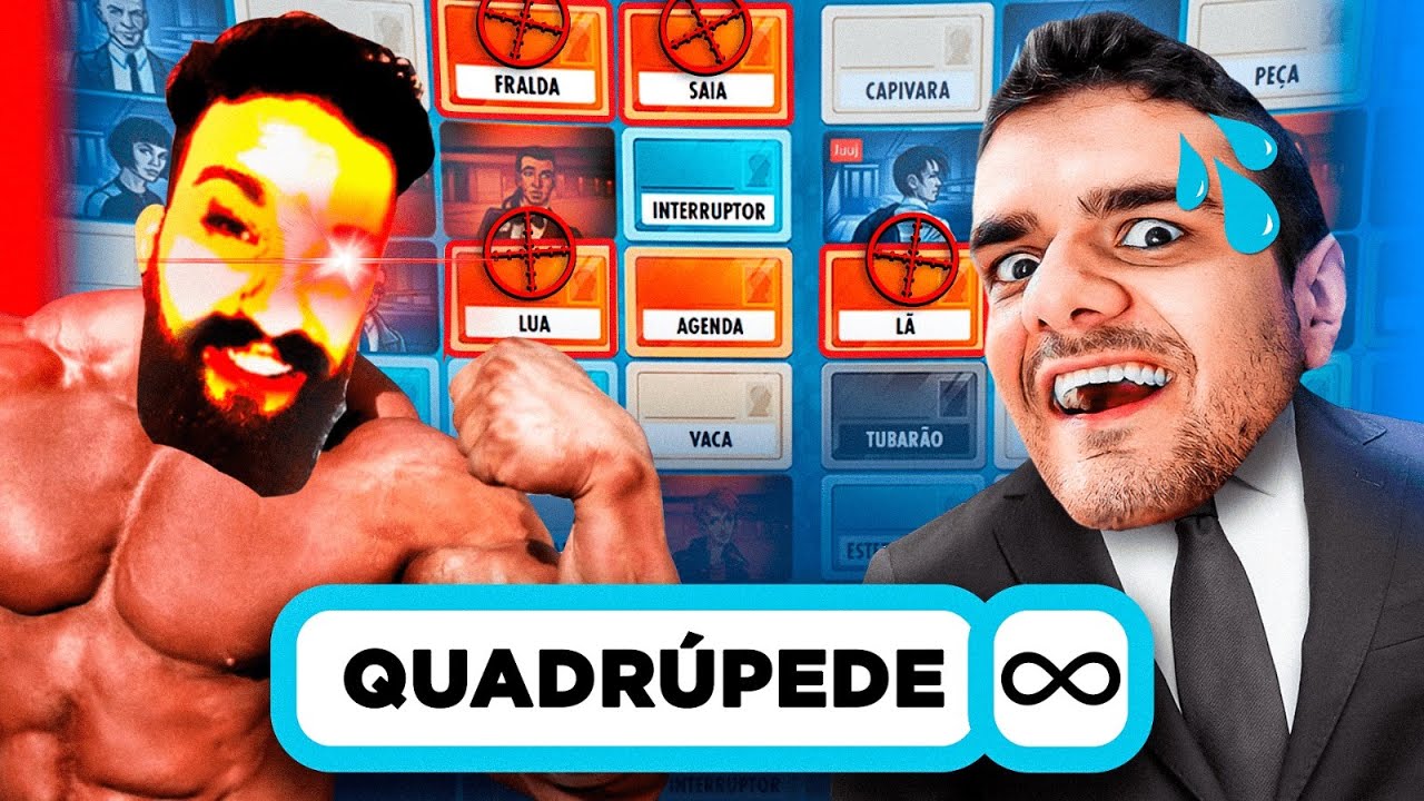 CODENAMES INFINITO: O JOGO ESTÁ ROUBANDO OU O GABS É INVENCÍVEL?? c/ Coelho, Vx, Fujinuma e Juh