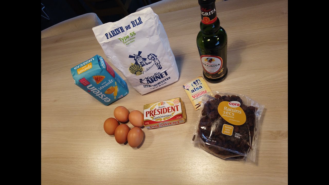Recette de bredele facile : 😋 Palais aux raisins 😋