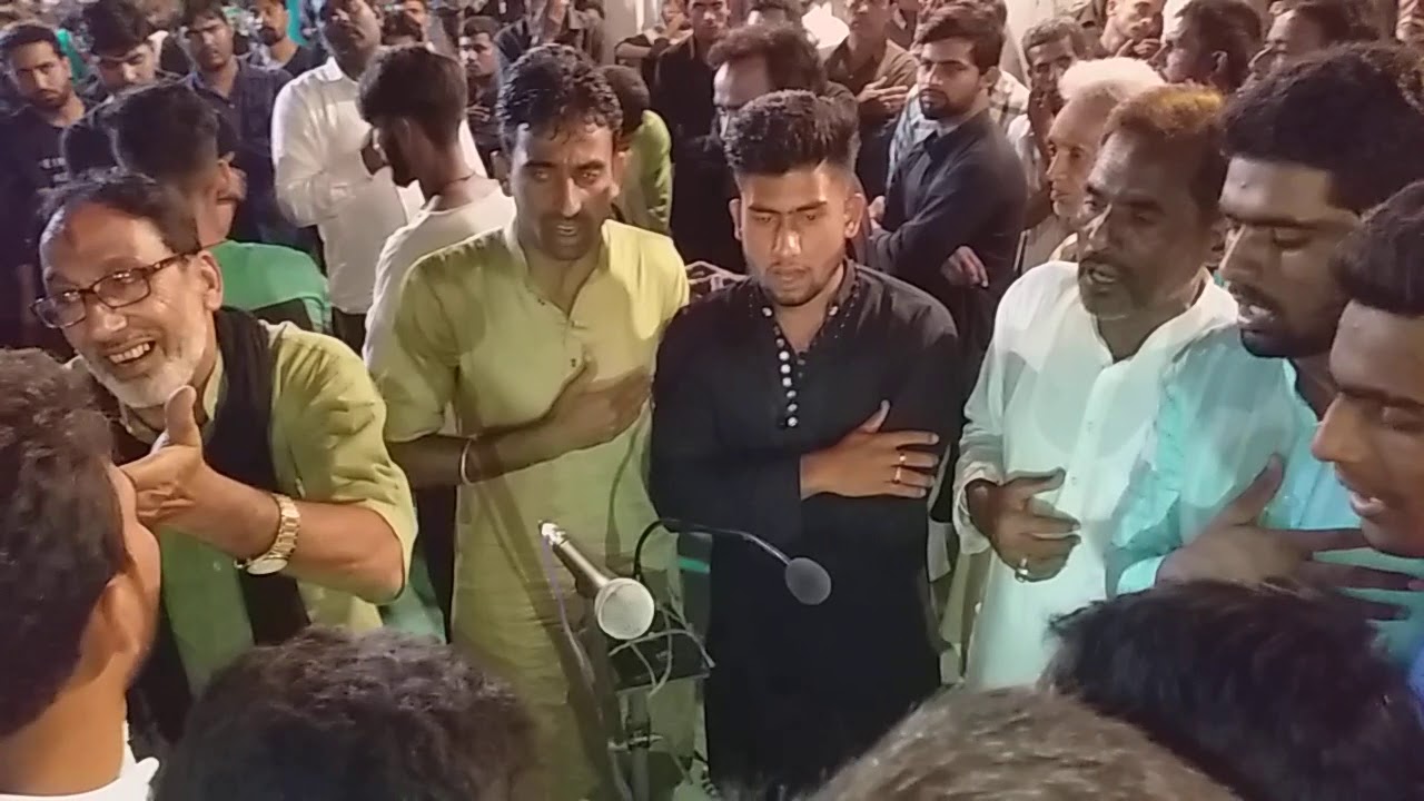 Aai Jane Walo Alvida.....Anjuman Ansare Hussainy memon sadat bijnor julus amari 19 safarul muzaffar
