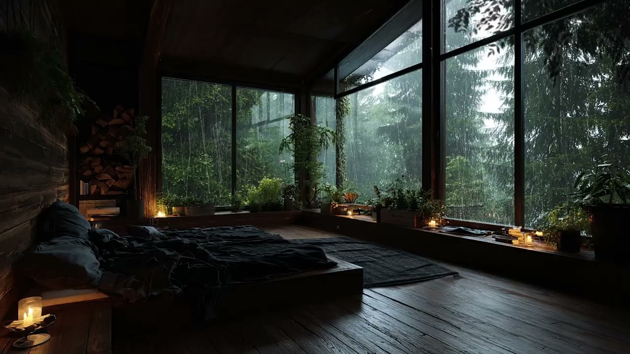 Deep Sleep Thunderstorm & Rain Sounds | Nature Relaxation | Insomnia Relief 3 Hours