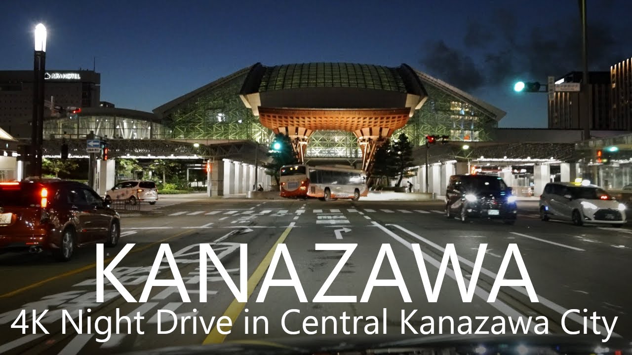 4K Kanazawa City Night Drive / 金沢夜景ドライブ