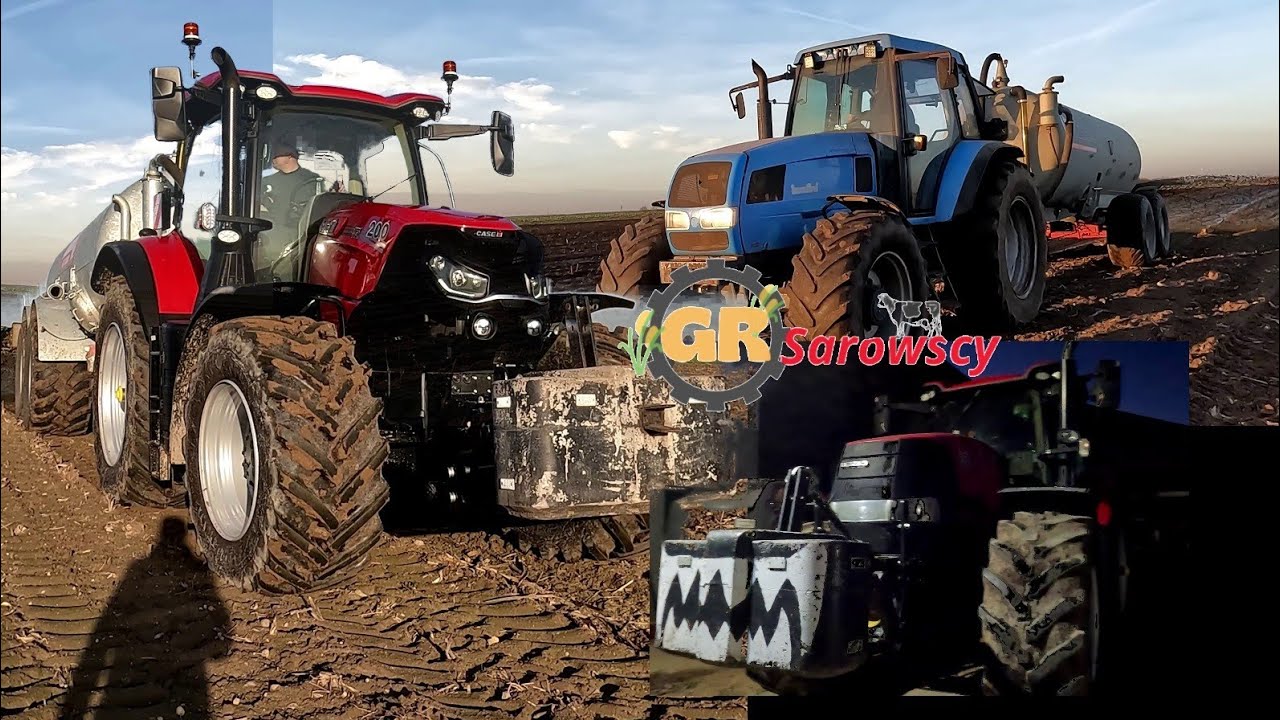 🚨Gnojowica Na Dwie Beczki Z Nowymi Nabytkami!🔥Uprawa Bezorkowa! 2❤️x Case Puma & Landini GR Sarowscy
