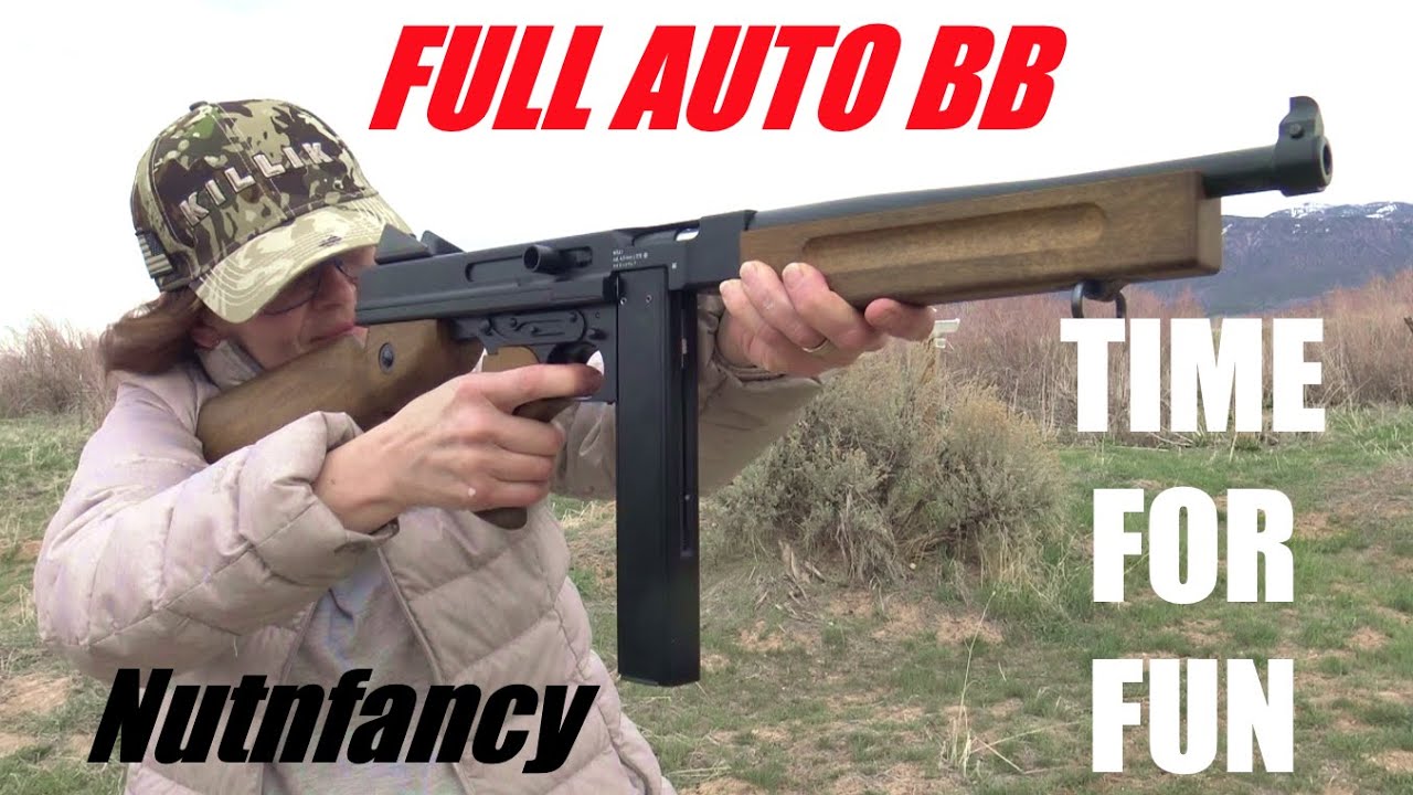 Full Auto BB Gun: The Tommy Gun Option!