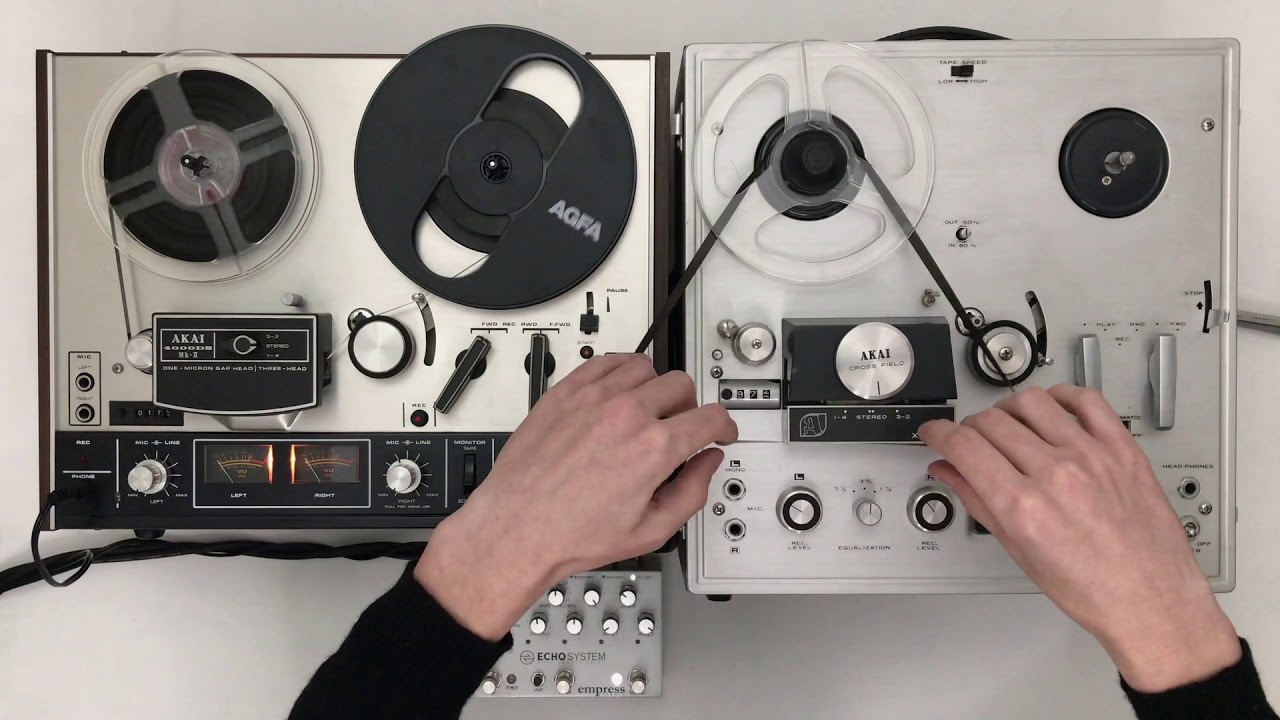 Half-Speed Bias no.1 - Reel to Reel Ambient mix / Tape Loops Akai 4000DS + X-100D Empress Echosystem