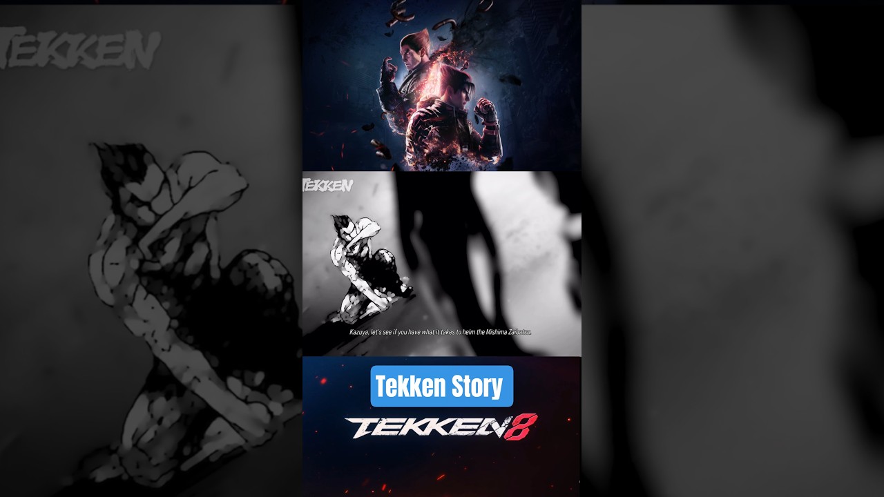 Tekken 1 Summary Story in Hindi | Heihachi vs Kazuya | Mishima Family ki Shuruaat🔥shorts