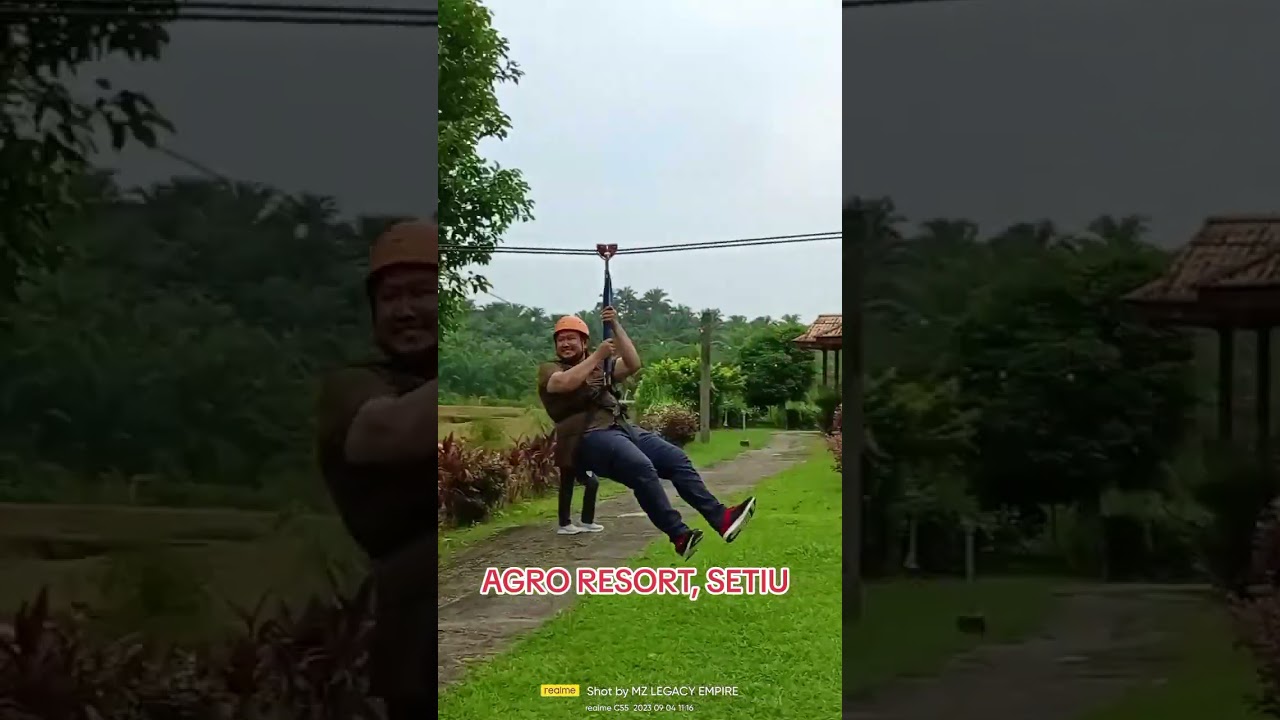 Flying Fox 2023 Agro Resort Setiu, Terengganu