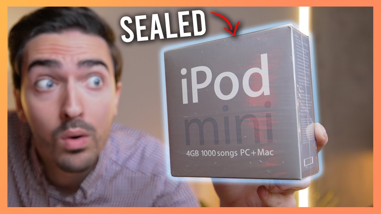 Распаковываем ЗАПЕЧАТАННЫЙ iPod mini спустя 19 лет!